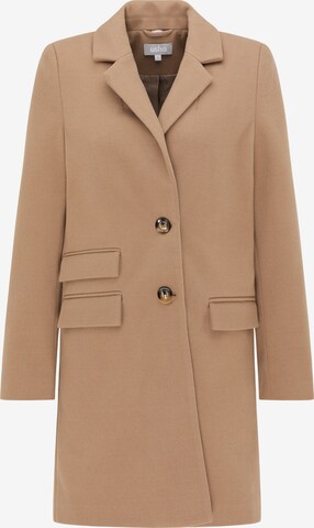 - CONTRAER - Between-Seasons Coat in Brown: front