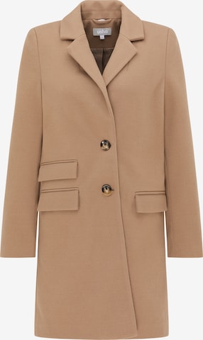 Manteau mi-saison - CONTRAER - en marron : devant