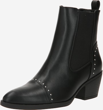 ABOUT YOU - Botas pelo tornozelo 'Zehra Boots' em preto: frente