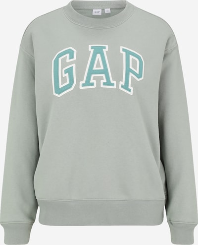 Gap Petite Sweater majica 'HERITAGE' u tirkiz / pastelno zelena / bijela, Pregled proizvoda