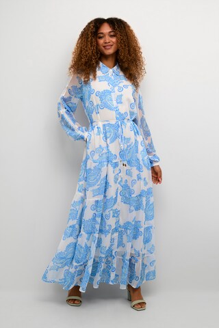 Cream Kleid 'Samira' in Blau