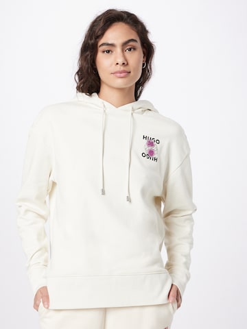 HUGO Red - Sweatshirt 'Dreala 2' em branco: frente