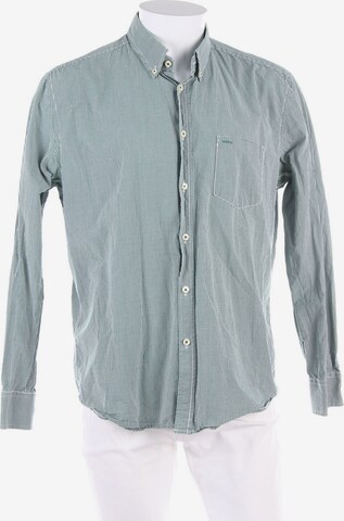 Marc O'Polo Button Up Shirt in XL in Green: front