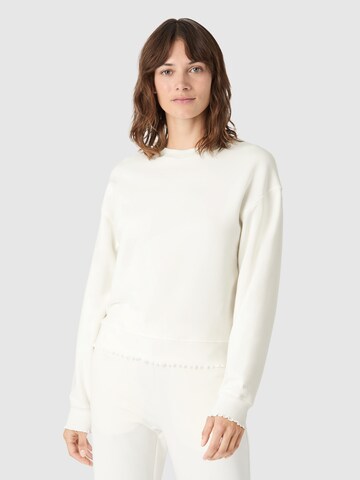 Sweat-shirt 'BONNIEE' Les Lunes en blanc : devant