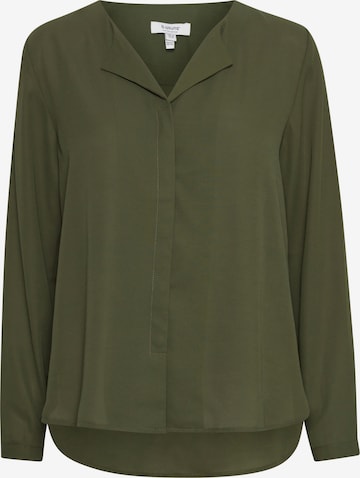 b.young Blouse 'Hialice' in Green: front