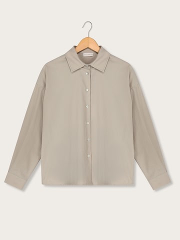 Chemisier 'Jess' WEARABLE STORIES en beige : devant