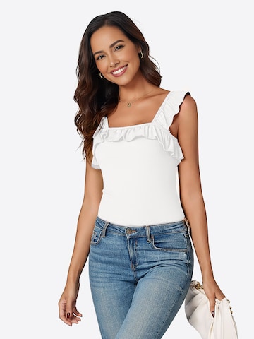 Imily Bela Top in Weiß: Vorderseite