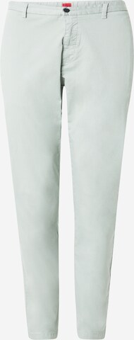 Pantalon chino 'David' HUGO en vert : devant