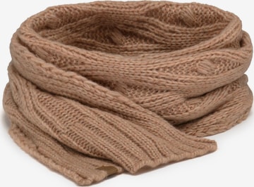 Vivisence Tube Scarf '7112' in Beige: front