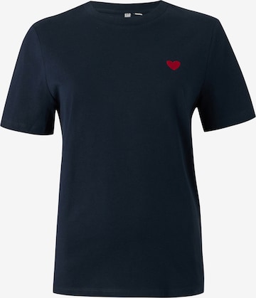 PIECES Tričko 'PCMila' - Modrá: predná strana