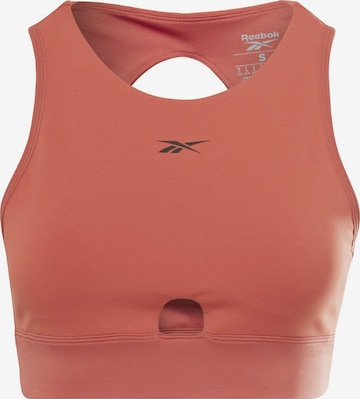 Bustier Soutien-gorge de sport 'Beyond' Reebok en rouge : devant