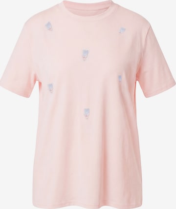 T-shirt 'Pop' MYMO en rose : devant