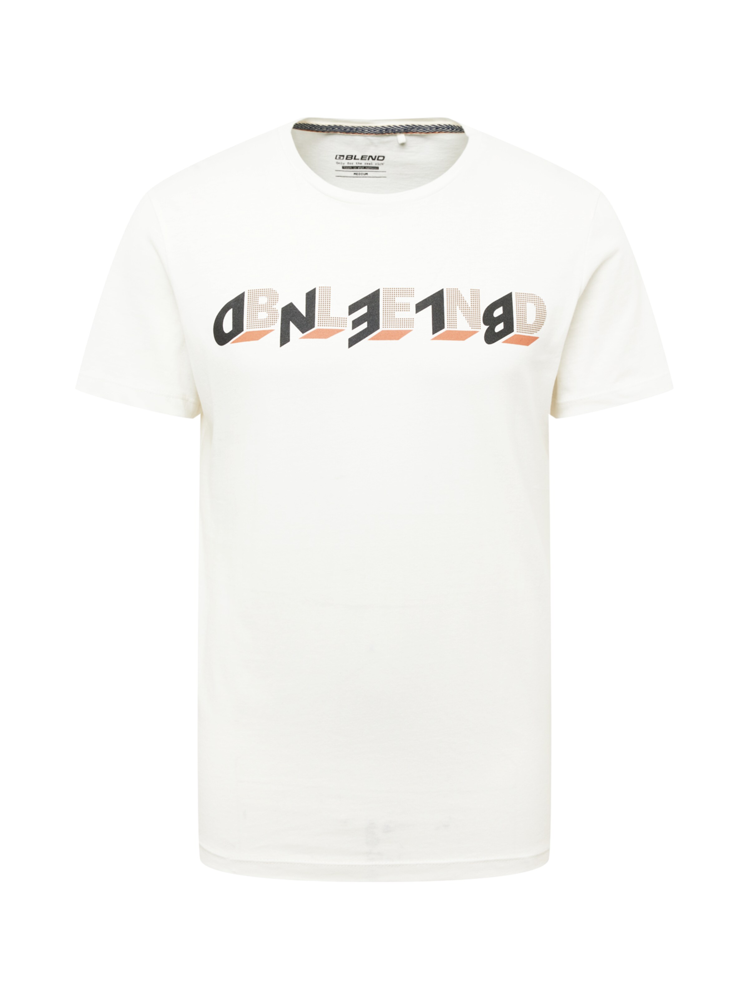 T-Shirt BLEND en blanc : devant