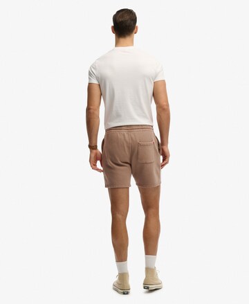 Loosefit Pantalon Superdry & Co en marron