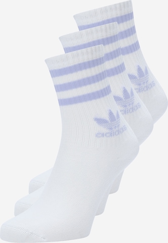 ADIDAS ORIGINALS Sokker i hvid: forside