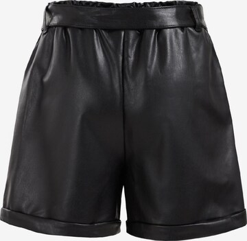 WE Fashion Regular Shorts in Schwarz