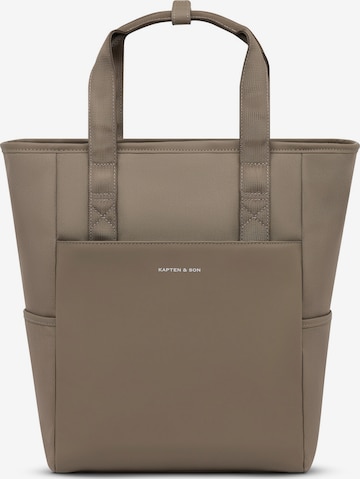 Kapten & Son Rucksack 'Lindby' in Braun: Vorderseite