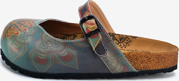 GobyKlompe 'Women shoes Goby-Calceo mules CAL2204' - plava boja: prednji dio