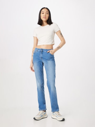 GERRY WEBER Slimfit Jeans in Blau