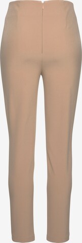 LASCANA Skinny Housut värissä beige