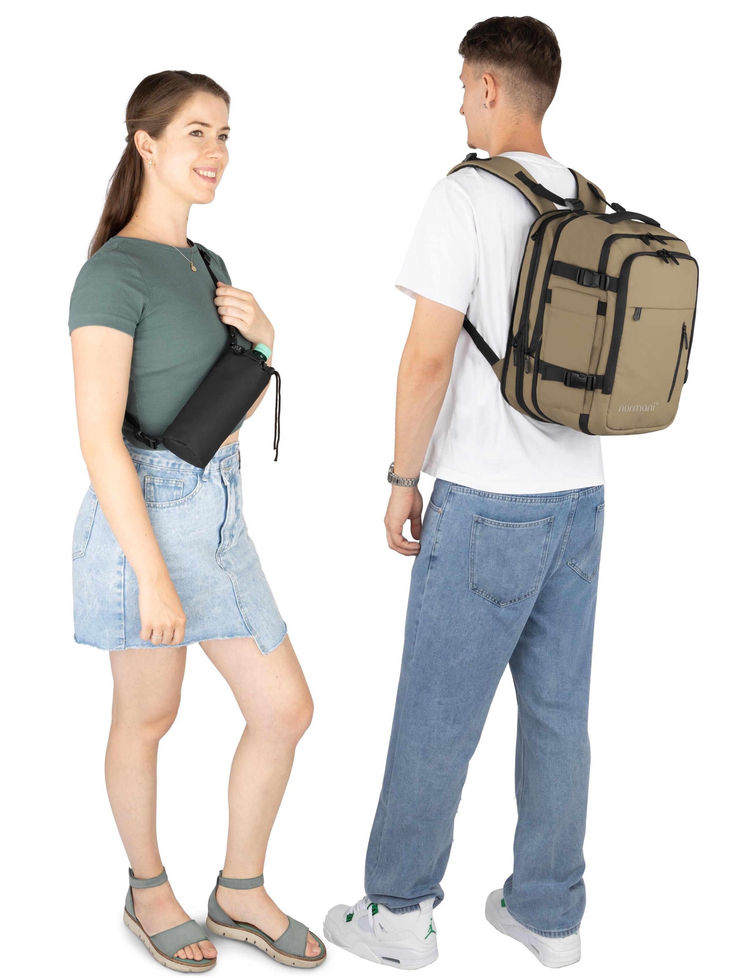 normani Backpack 'Nikaho' in Beige