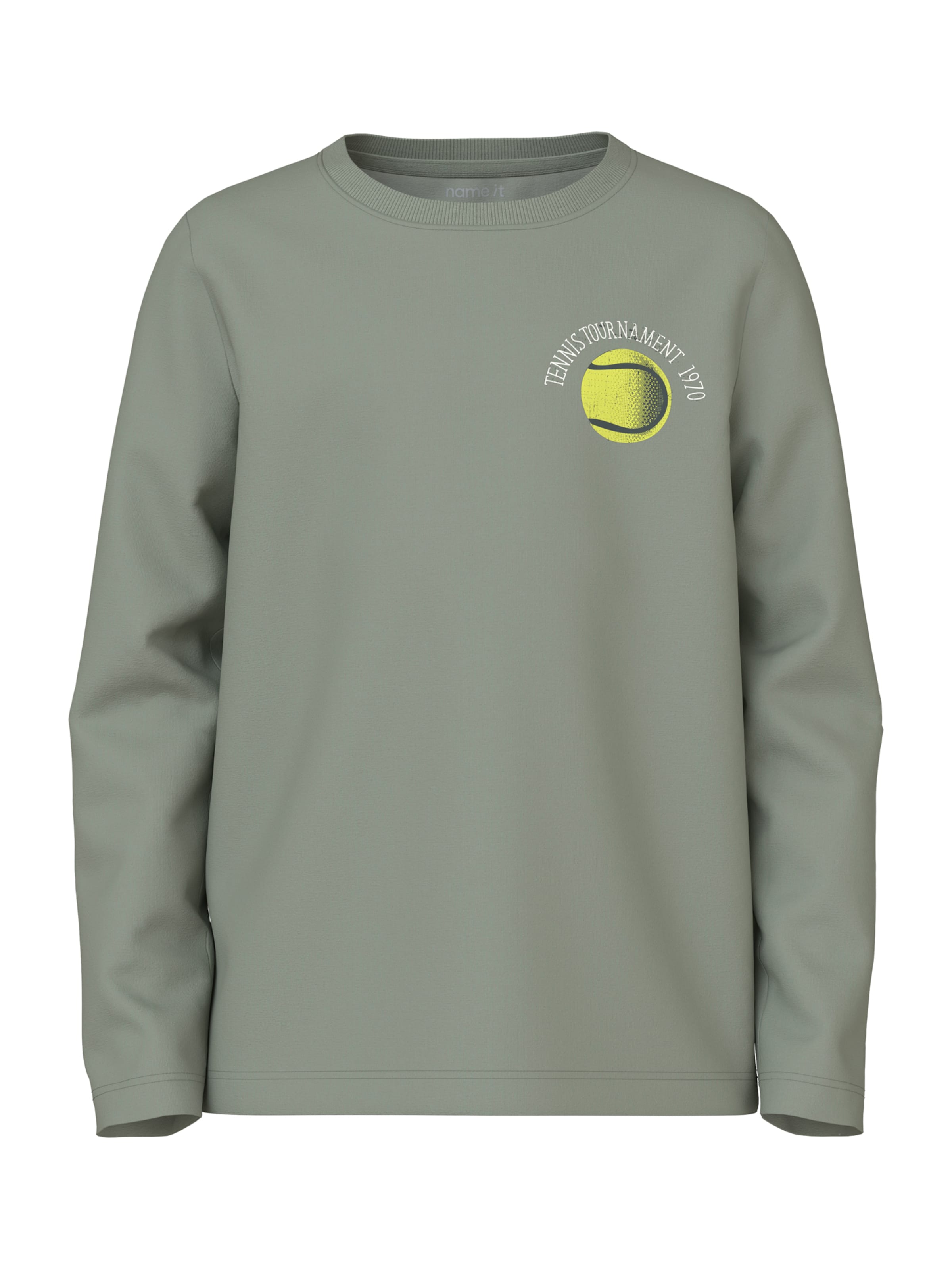 NAME IT Μπλουζάκι 'NKMVUX' σε πράσινο: μπροστά