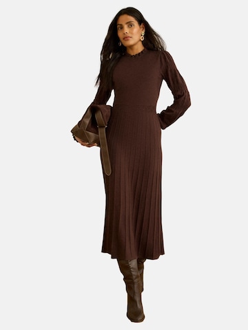 Abito in maglia di love & roses in marrone: frontale