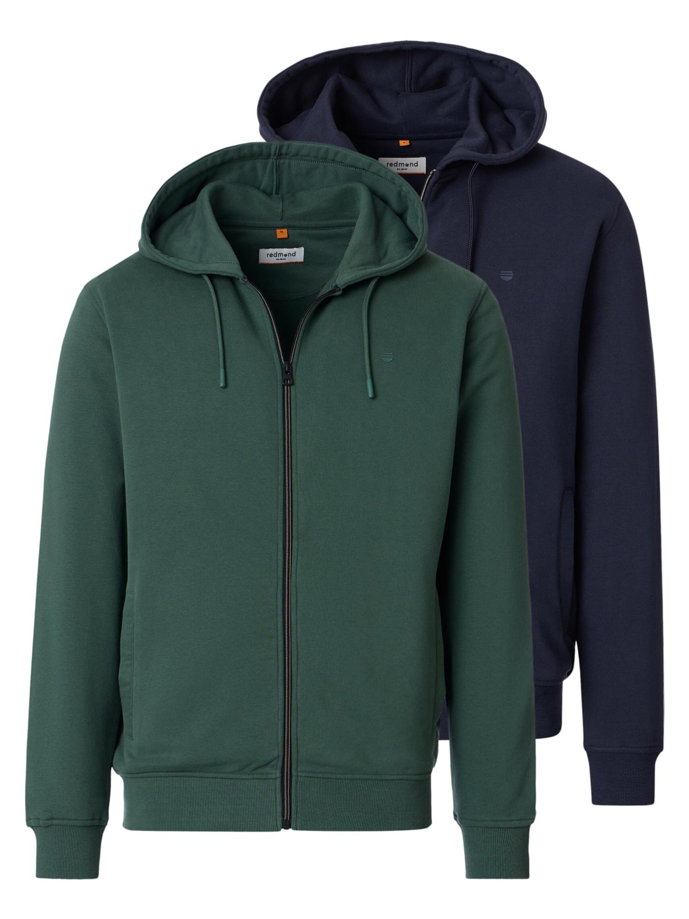 redmond Sweatvest 'Basic' in Gemengde kleuren: voorkant
