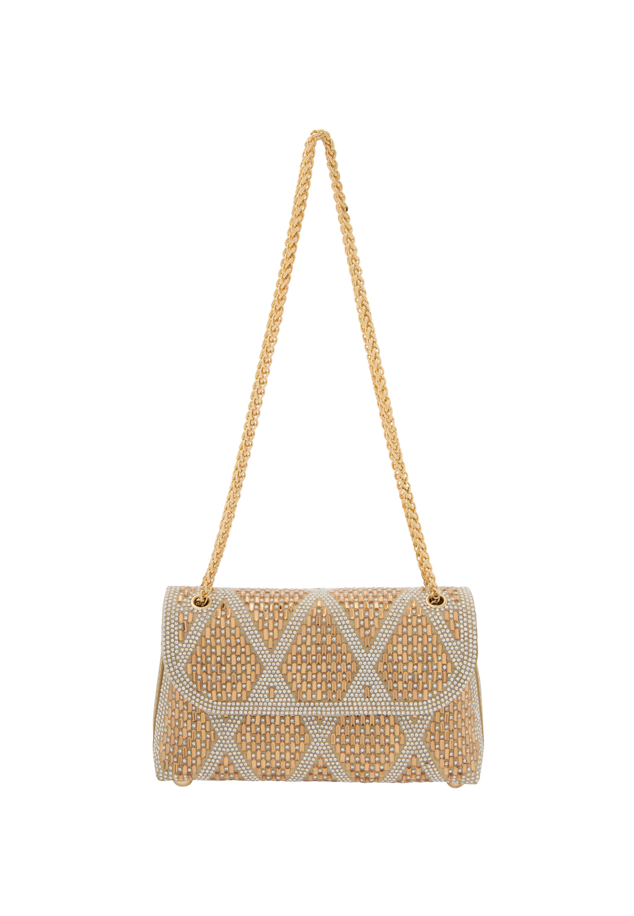 faina Сумка через плечо в Золотой: спереди