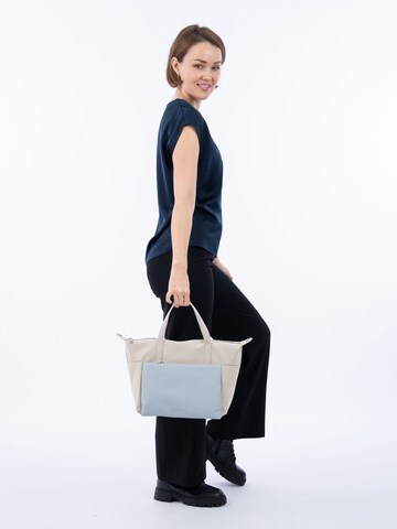Emily & Noah Shopper 'Bettina' in Blau: Vorderseite