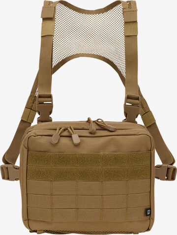 Brandit Backpack in Brown: front