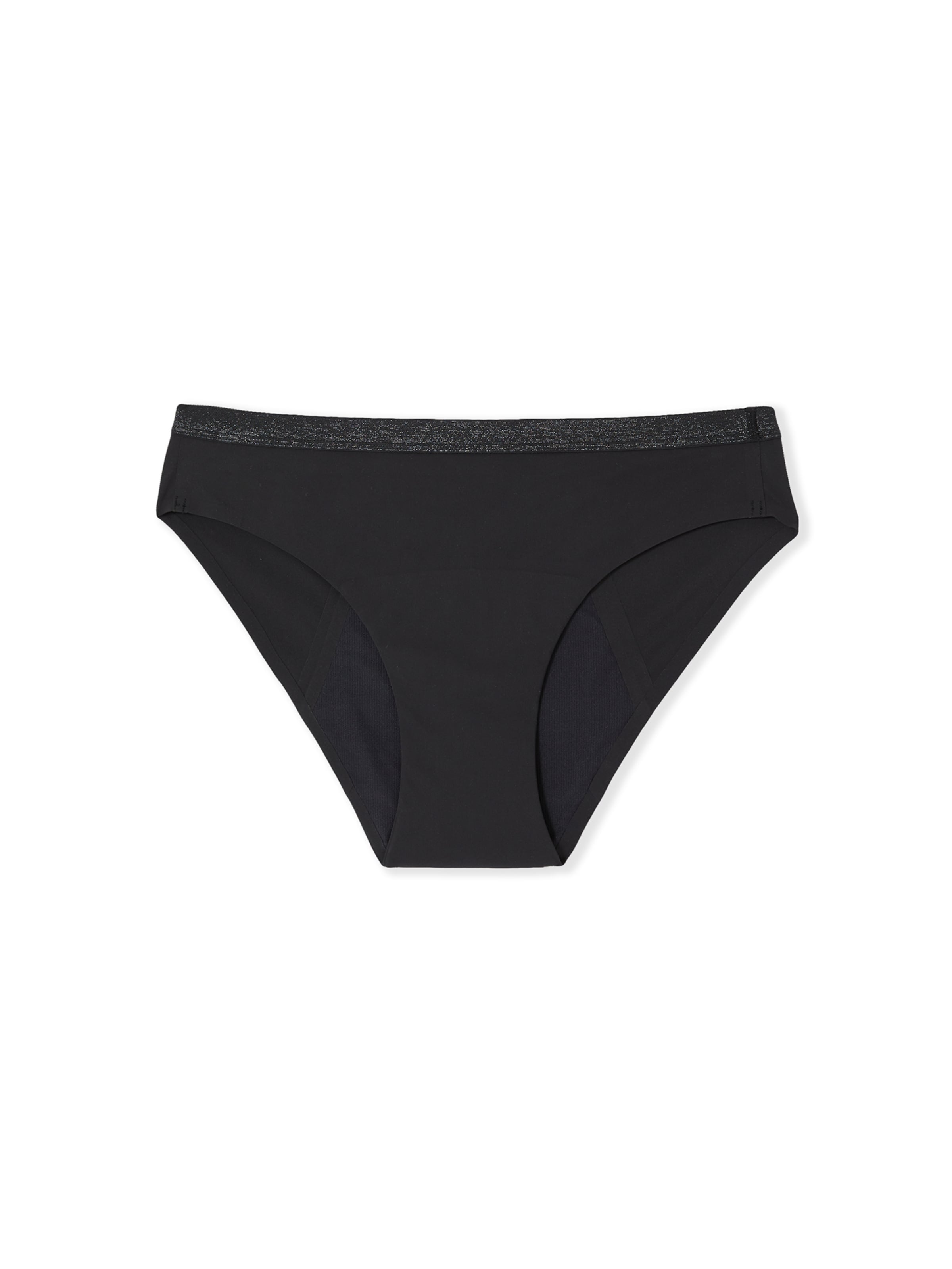 ETAM Slip in Zwart: voorkant