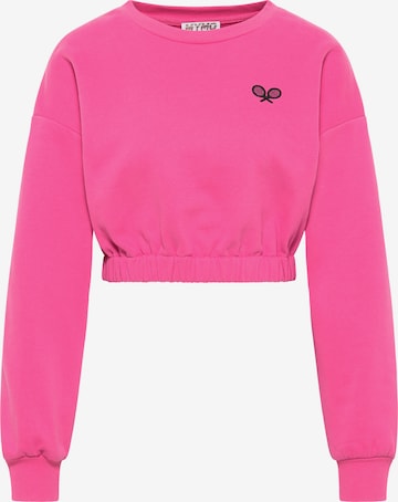 myMo ATHLSR Sweatshirt in Roze: voorkant