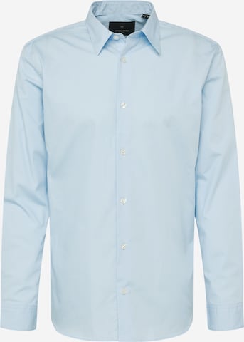 JACK & JONES Skjorta 'JPRBLABUSHWICK STANLEY' i blå: framsida