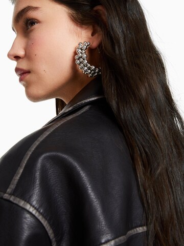 Boucles d'oreilles Bershka en argent