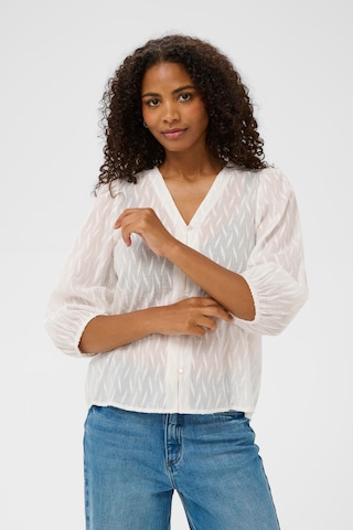 Kaffe Blouse 'Gabriela' in White: front