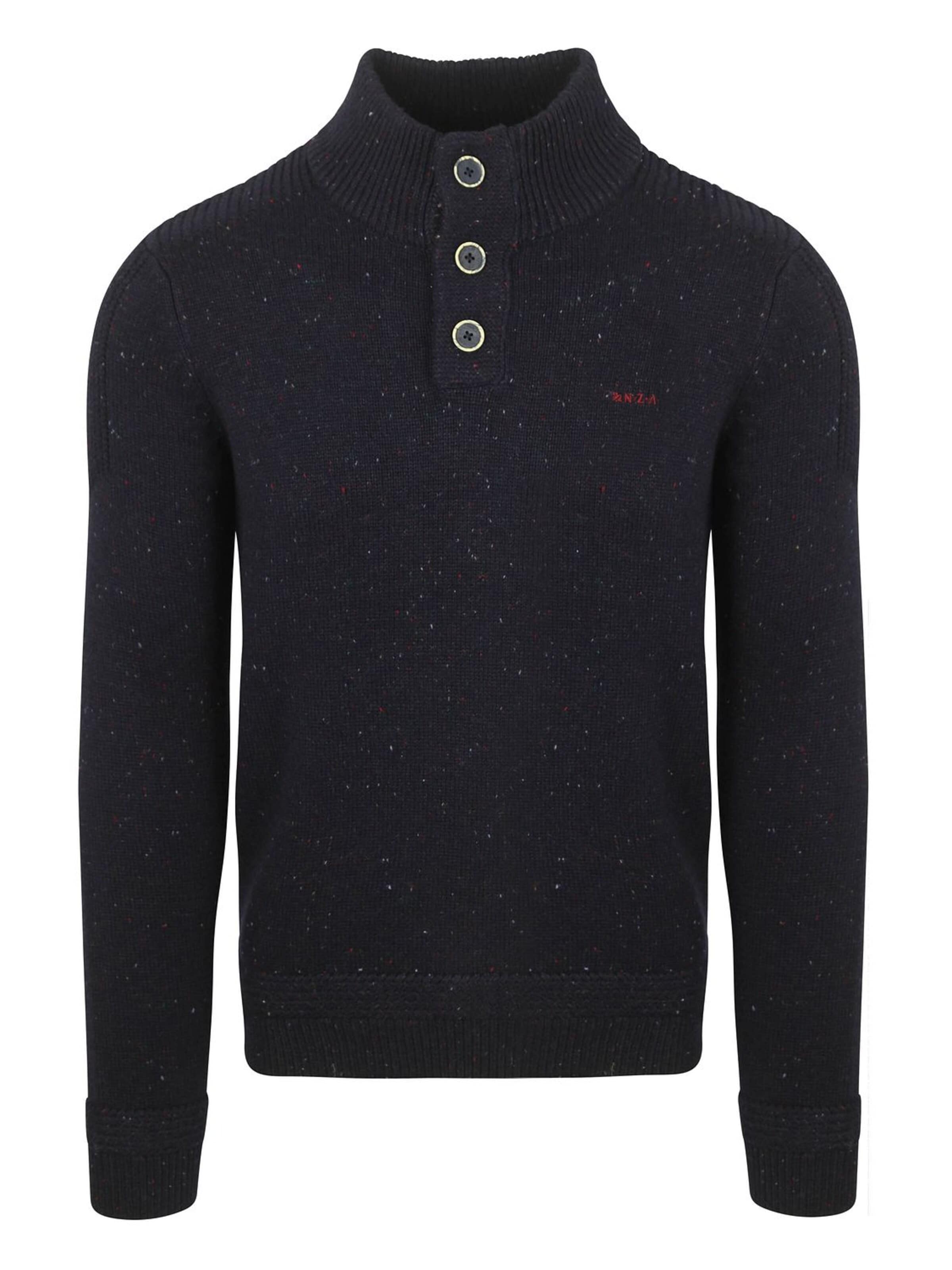 NZA New Zealand Auckland Trui 'Conor' in Blauw: voorkant