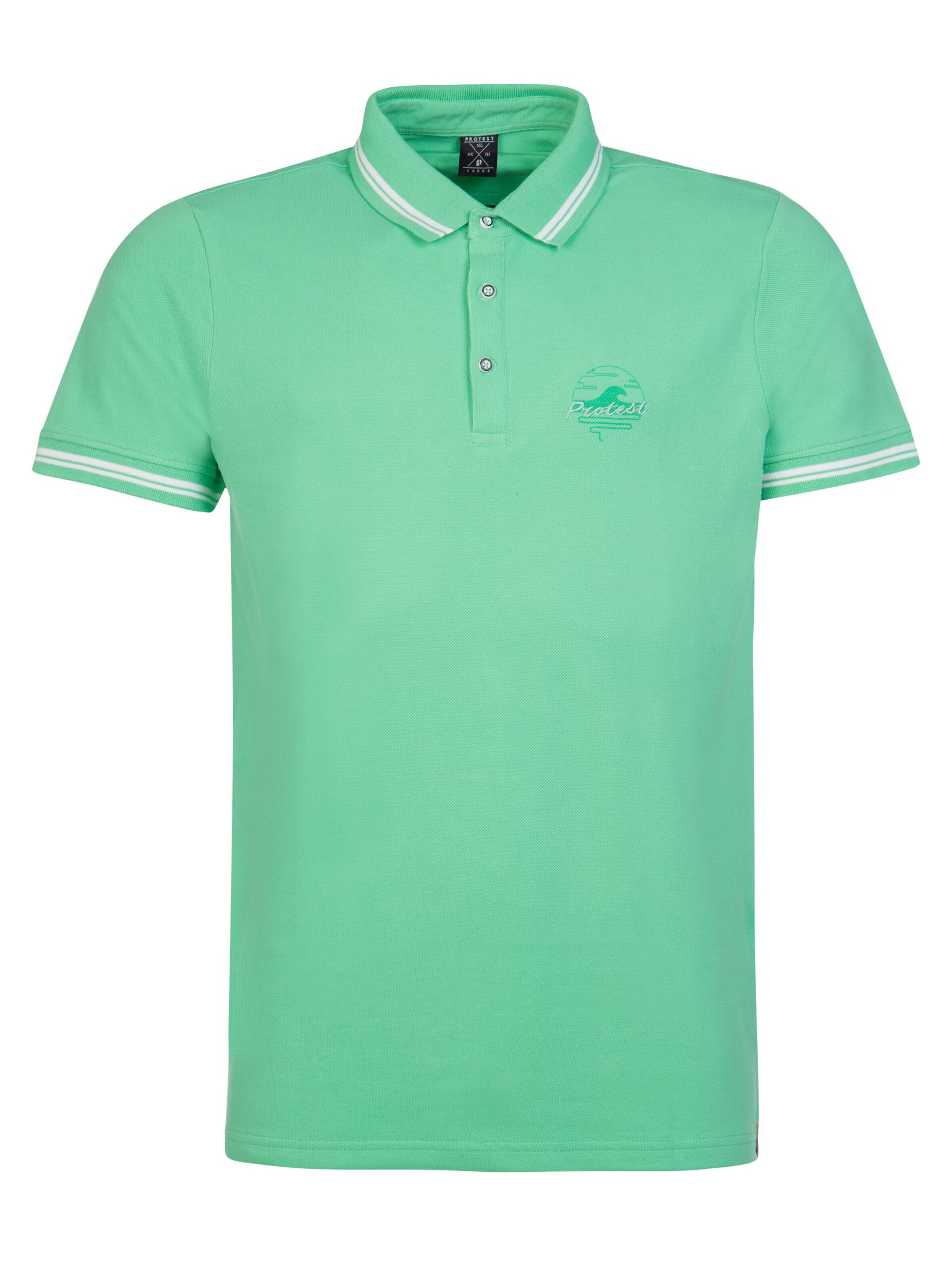 PROTEST Shirt 'TED' in Green: front