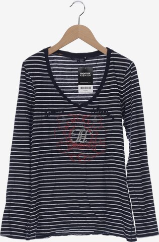 TOMMY HILFIGER Langarmshirt M in Blau: predná strana