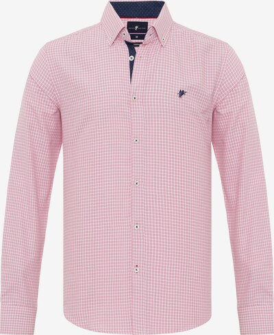 DENIM CULTURE Button Up Shirt ' LUIZ ' in Navy / Pink / White, Item view