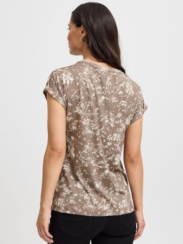 Fransa - Camiseta ' Seen ' en marrón