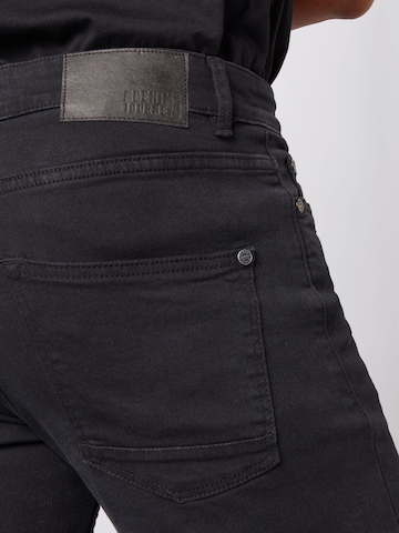 !Solid Slimfit Jeans 'Ryder' in Zwart