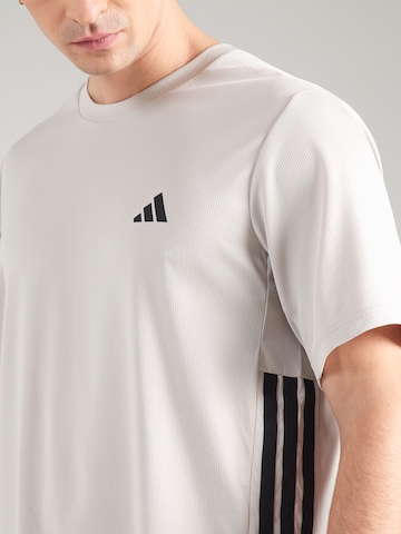 ADIDAS PERFORMANCE Λειτουργικό μπλουζάκι σε γκρι