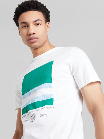 s.Oliver T-shirt i vit