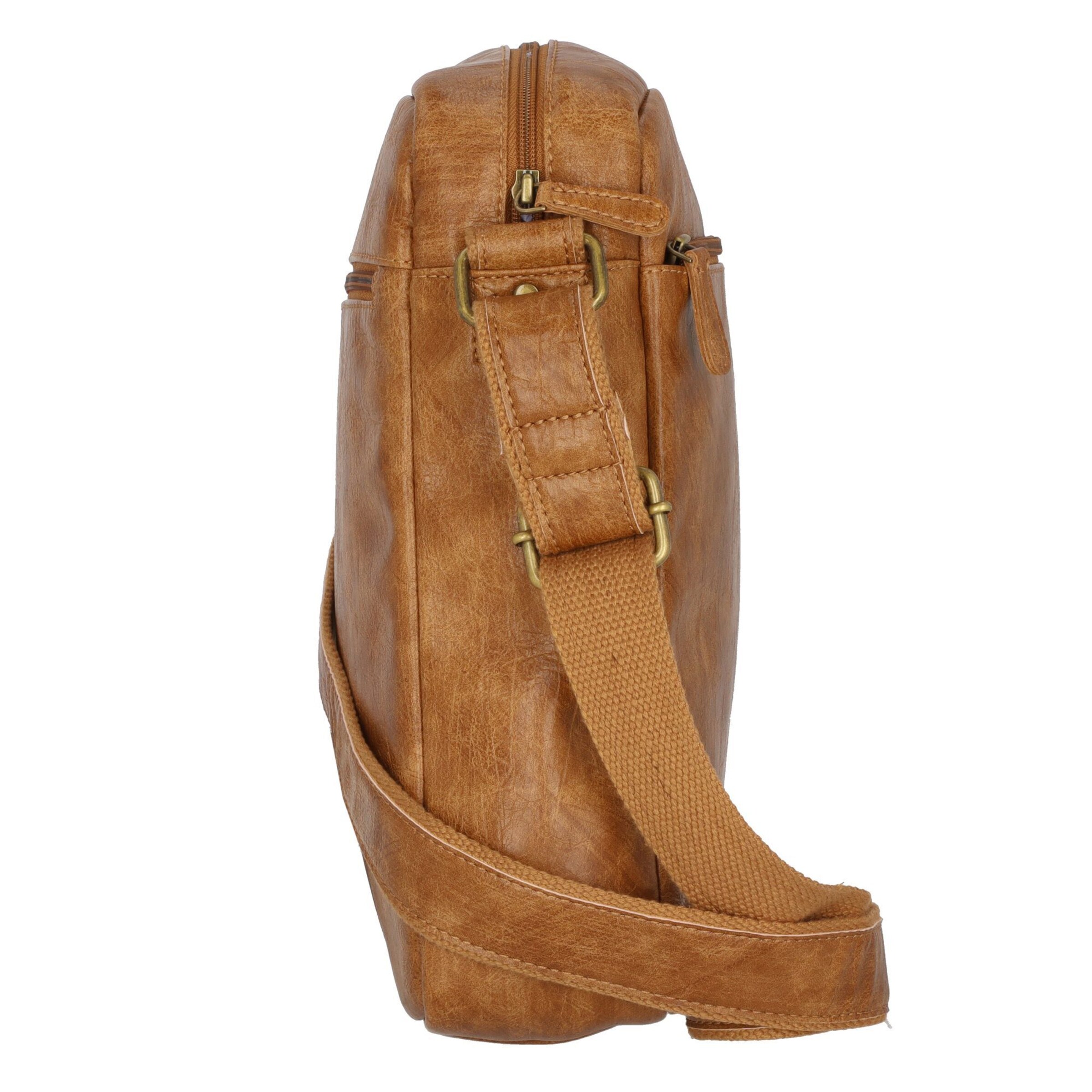 Greenland Nature Schoudertas in Bruin