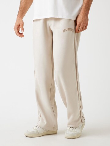 GUESS Loosefit Hose in Beige: Vorderseite