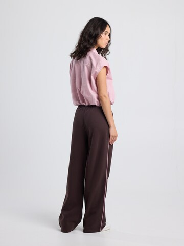 Loosefit Pantalon fonctionnel America Today en marron