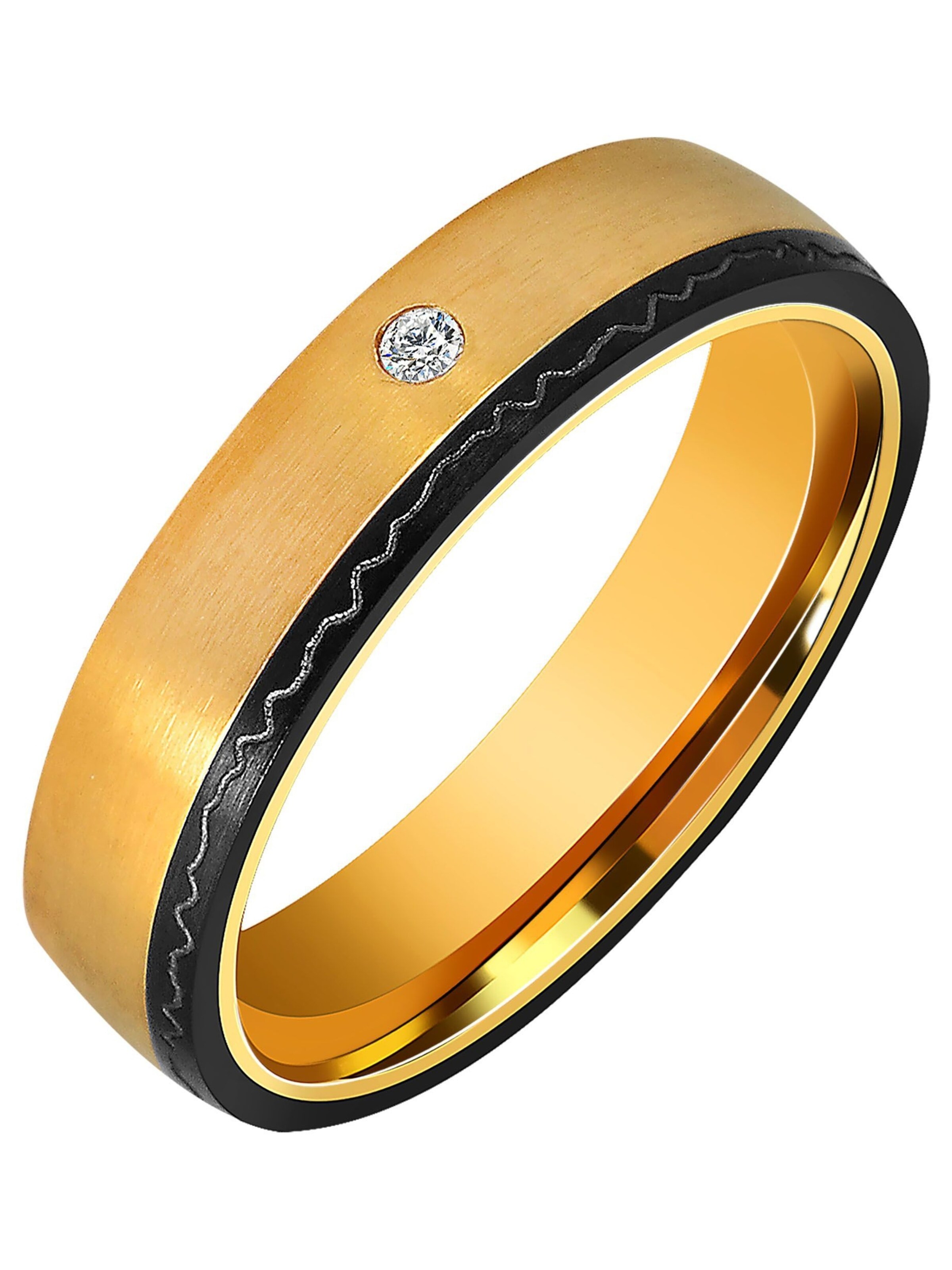 Akzent Ring 'Stanka' in Gold: front