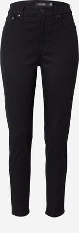 Lauren Ralph Lauren Skinny Jeans in Schwarz: predná strana