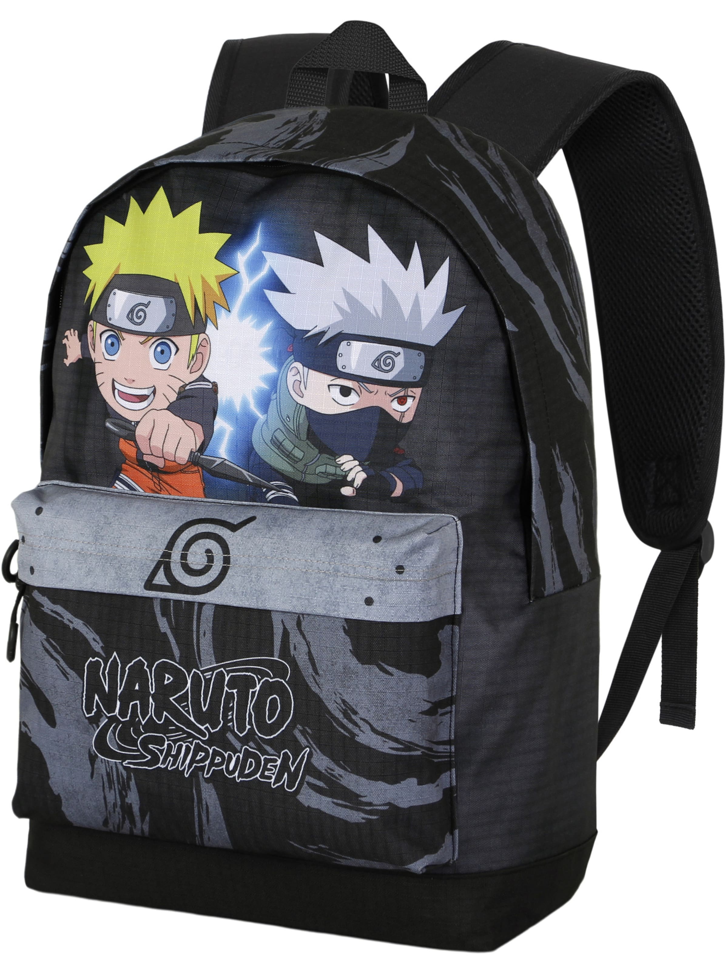 Naruto Backpack 'Kid-FAN' in Grey